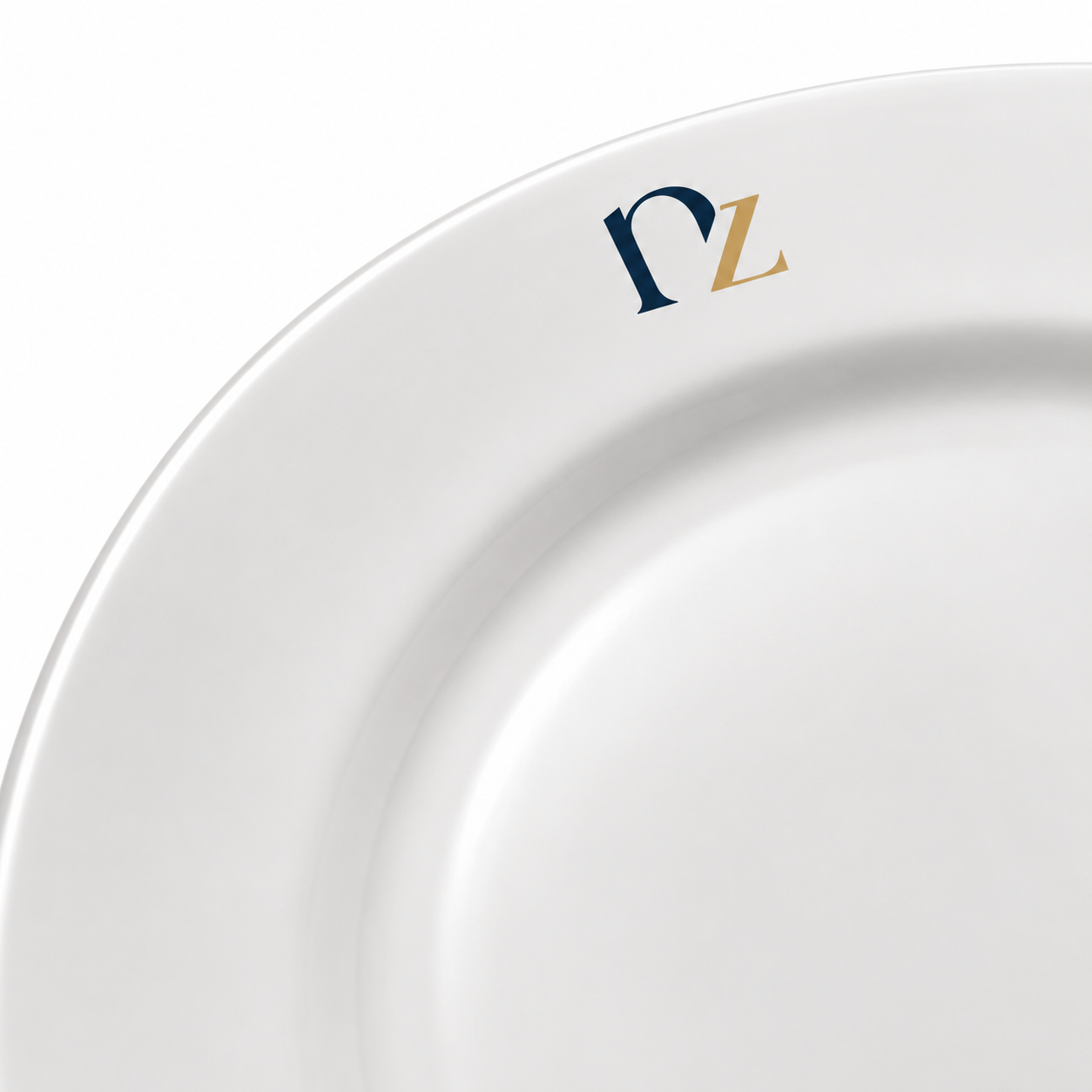 Ceramic Dinner Plate Set 10 Inch Modern Tableware White | Wholeds - Image 3