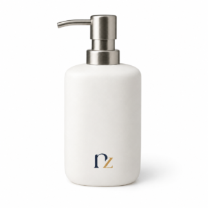 Ceramic Lotion Dispenser 300ml Bathroom Soap Pump Bottle | Wholeds