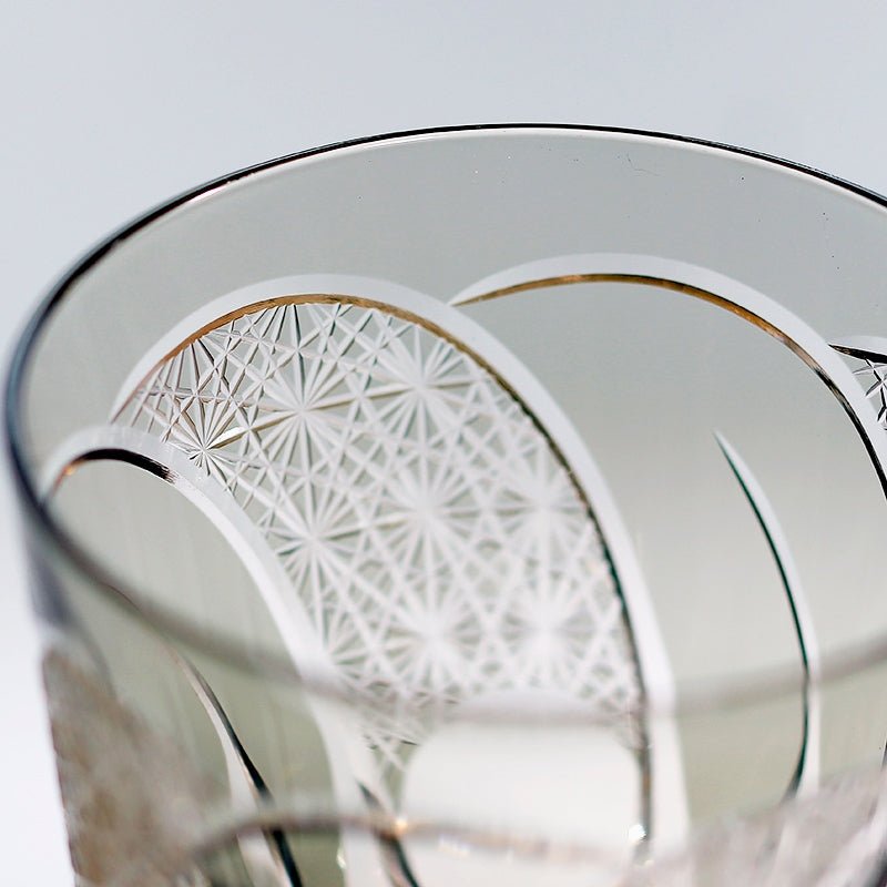 Edo Kiriko Handcrafted Moonbow Whiskey Glass - Image 5